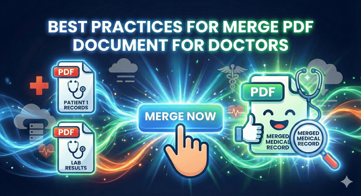 Best Practices for Merge Pdf Document for Doctors