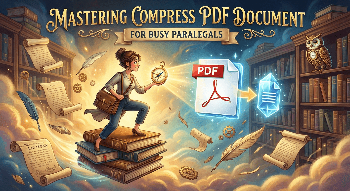 Compress Pdf Document for Paralegals