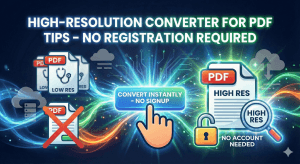 High-Resolution Converter For Pdf Tips - No Registration Required