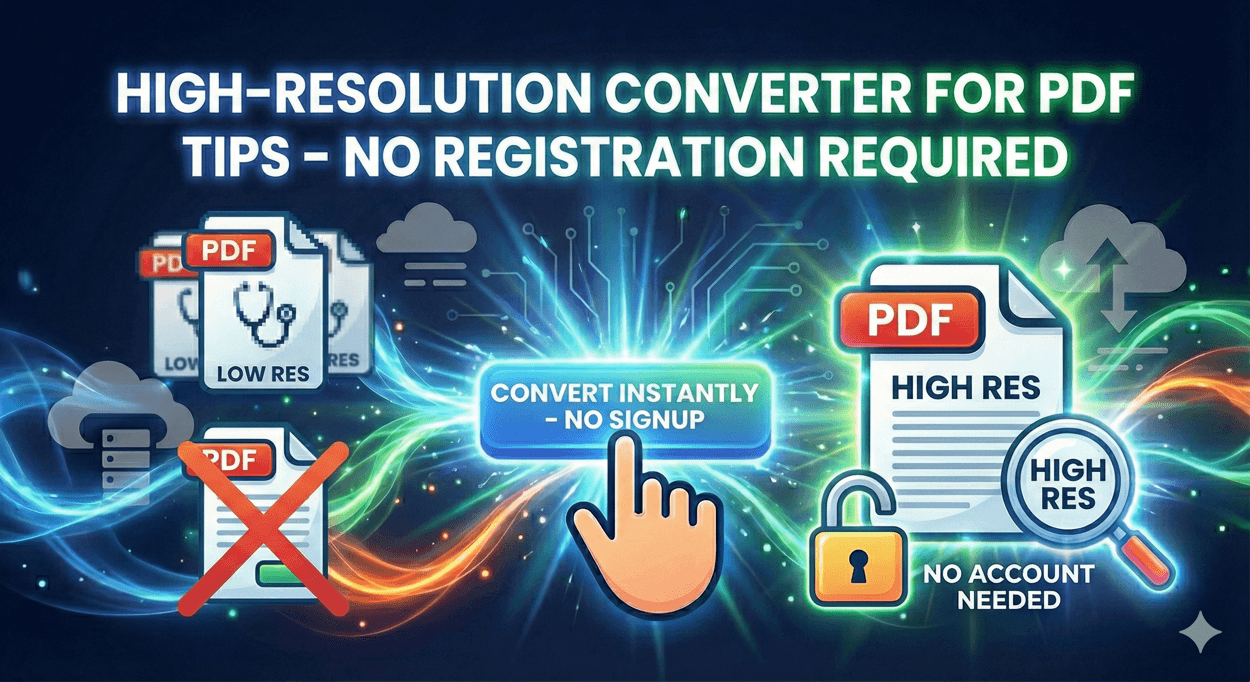 High-Resolution Converter For Pdf Tips - No Registration Required