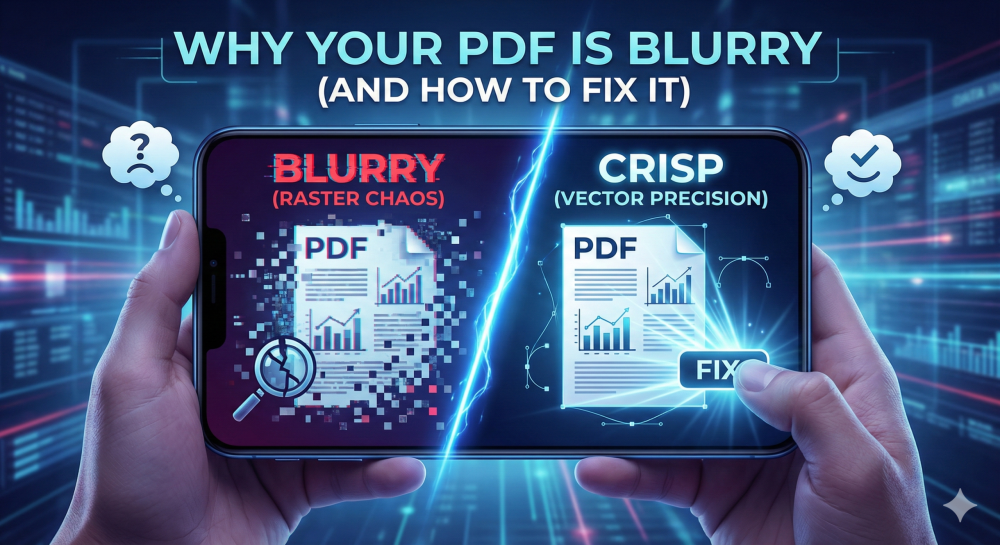 blurry PDF on mobile