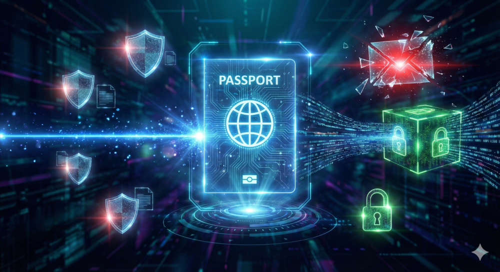email a scanned passport