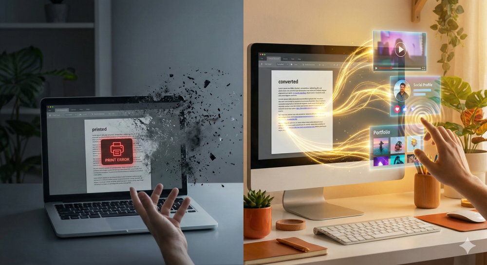 convert to PDF with links